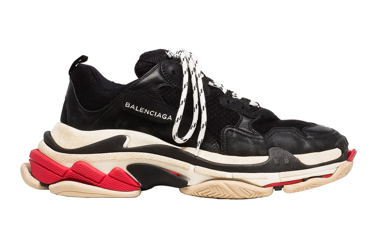 The best Balenciaga Triple S Trainers Red Blue online